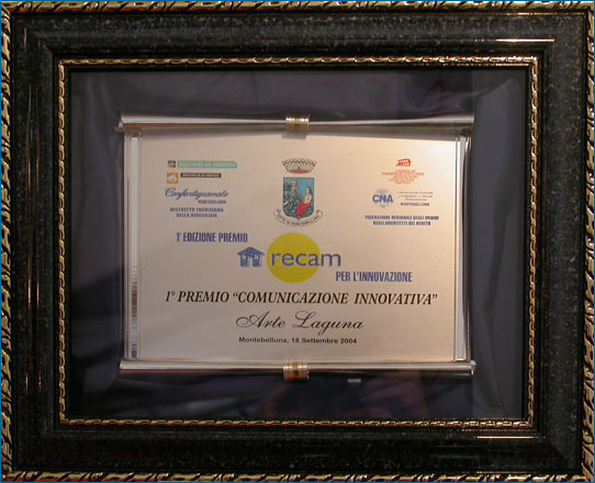 foto premio recam per comunicazione innovativa